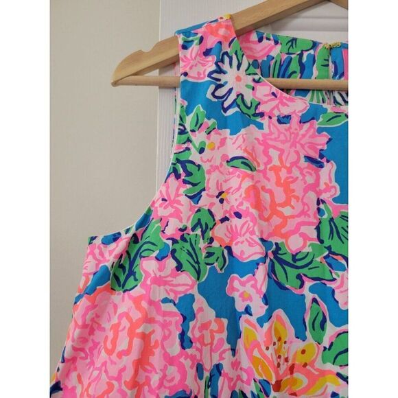 Lilly Pulitzer Trina Dress in Multi Rose to The Occasion, Sz S $170 - Picture 6 of 11